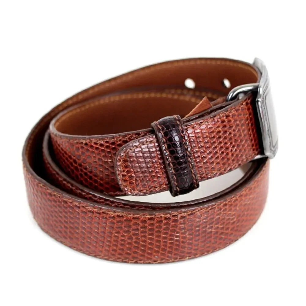 Trafalgar BROWN GENUINE LIZARD 1